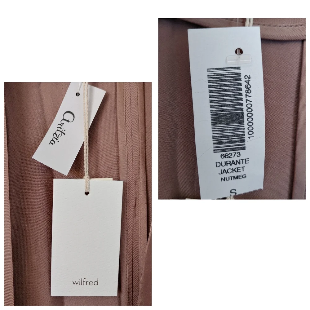 NWT Durante Jacket Robe Size Small Nutmeg - Picture 15 of 16